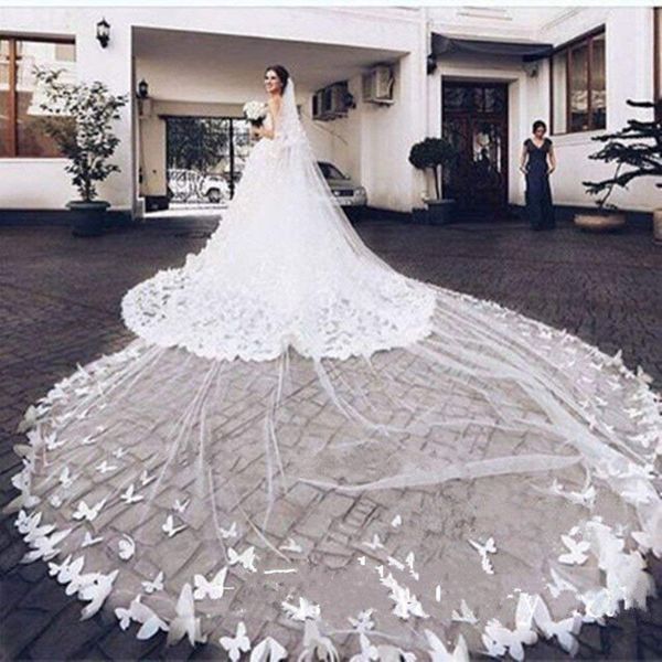 2 tier cathedral wedding veils 3d butterfly appliques veils for bride comb ivory cathedral two tier lace appliques with comb2548, Black
2 tier cathedral wedding veils 3d butterfly appliques veils for bride comb ivory cathedral two tier lace appliques with comb2548, Black