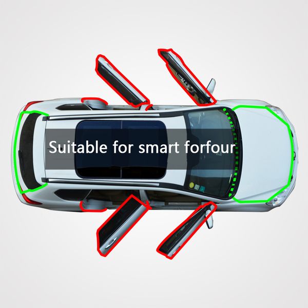 for the smart forfour car door door dust shui sound insulation plus modified rubber sealing
for the smart forfour car door door dust shui sound insulation plus modified rubber sealing