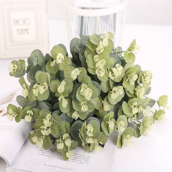 artificial eucalyptus leaf green plant table l room garden decoration fake flowers 48cm
artificial eucalyptus leaf green plant table l room garden decoration fake flowers 48cm
