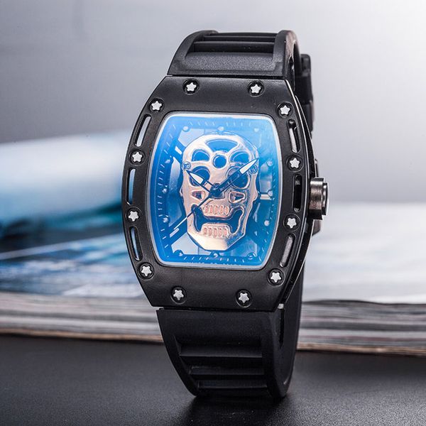 sell ghost head sport watches military mens hollow watch silicone wristwatches quartz clock gifts relogio masculino, Slivery;brown
sell ghost head sport watches military mens hollow watch silicone wristwatches quartz clock gifts relogio masculino, Slivery;brown