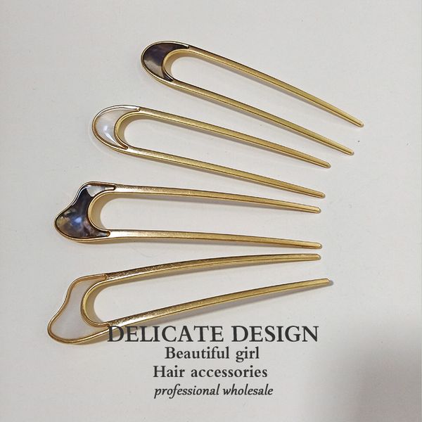 delicate design shell hairpin hair pins hair comb marine style summer beach accessories ins sell, Golden;white
delicate design shell hairpin hair pins hair comb marine style summer beach accessories ins sell, Golden;white