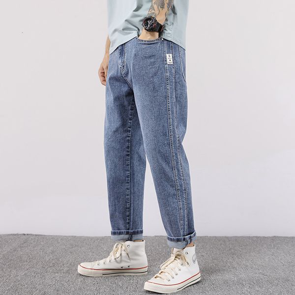2020 new fashion men's jeans hip hop autumn torn men's solid cotton straight tube loose vintage washed jeans streetwear, Blue
2020 new fashion men's jeans hip hop autumn torn men's solid cotton straight tube loose vintage washed jeans streetwear, Blue