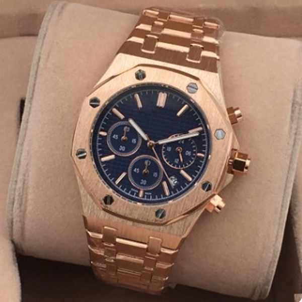 new all subdials work mens watches stainless steel quartz wristwatches satch watch relogies for men relojes gift1, Slivery;brown
new all subdials work mens watches stainless steel quartz wristwatches satch watch relogies for men relojes gift1, Slivery;brown