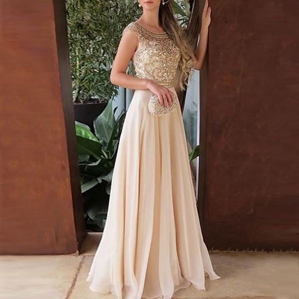 2019 custom chiffon prom dress a-line evening dress with rhinestones beads floor length party gown, Black
2019 custom chiffon prom dress a-line evening dress with rhinestones beads floor length party gown, Black