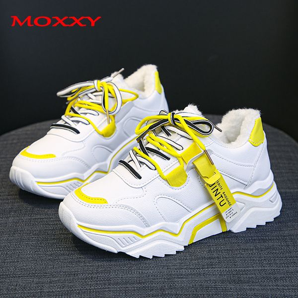 women's winter sneakers warm fur chunky sneakers platform plush casual shoes woman ladies yellow fur sneakers fashion trainers y200424, Black
women's winter sneakers warm fur chunky sneakers platform plush casual shoes woman ladies yellow fur sneakers fashion trainers y200424, Black