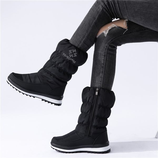 morazora plus size 36-41new 2020 snow boots women zip rhinstone wedges mid calf down winter boots fashion warm fur boots female, Black
morazora plus size 36-41new 2020 snow boots women zip rhinstone wedges mid calf down winter boots fashion warm fur boots female, Black