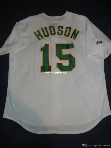 retro majestic #15 tim hudson oakland white jersey a's eckersley olson mens stitched baseball jerseys, Black;blue
retro majestic #15 tim hudson oakland white jersey a's eckersley olson mens stitched baseball jerseys, Black;blue