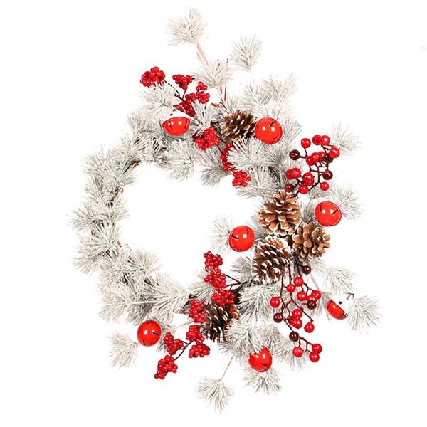 fashion christmas wreath decorative pinecone berry bell artificial wreath door pgraphy props window display festival
fashion christmas wreath decorative pinecone berry bell artificial wreath door pgraphy props window display festival
