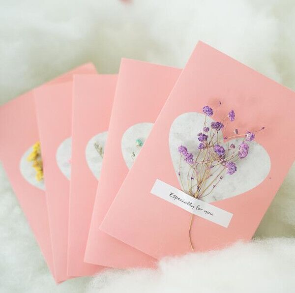 pink sweet love dried flower greeting card valentine day handmade diy gift card universal blessing card for mother day women day
pink sweet love dried flower greeting card valentine day handmade diy gift card universal blessing card for mother day women day
