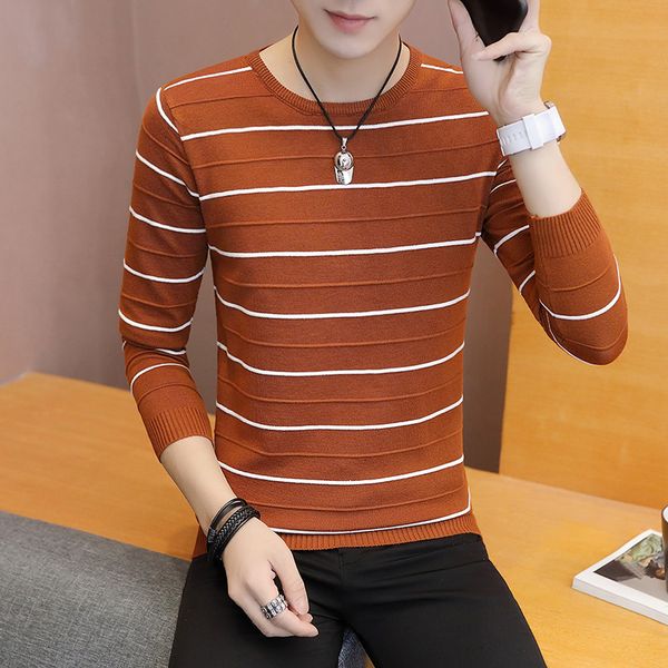 winter youth men sweater o-neck black grey long sleeve pullovers striped casual new fashion men sweaters, White;black
winter youth men sweater o-neck black grey long sleeve pullovers striped casual new fashion men sweaters, White;black