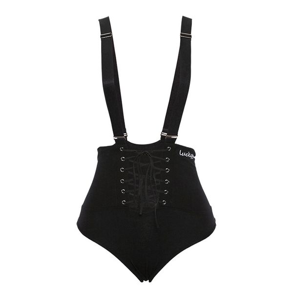 sexy bodysuit женщины harajuku бинты sling комбинезон для даст лето рукавов ремешков backless готического трико, Black;white
sexy bodysuit женщины harajuku бинты sling комбинезон для даст лето рукавов ремешков backless готического трико, Black;white