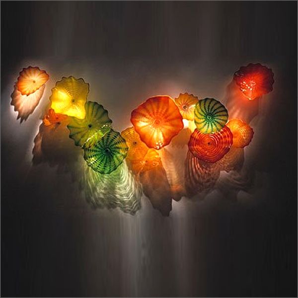 modern hand made blown glass flower plates multi color murano glass large wall lamps modern hand blown glass pendant wall art
modern hand made blown glass flower plates multi color murano glass large wall lamps modern hand blown glass pendant wall art