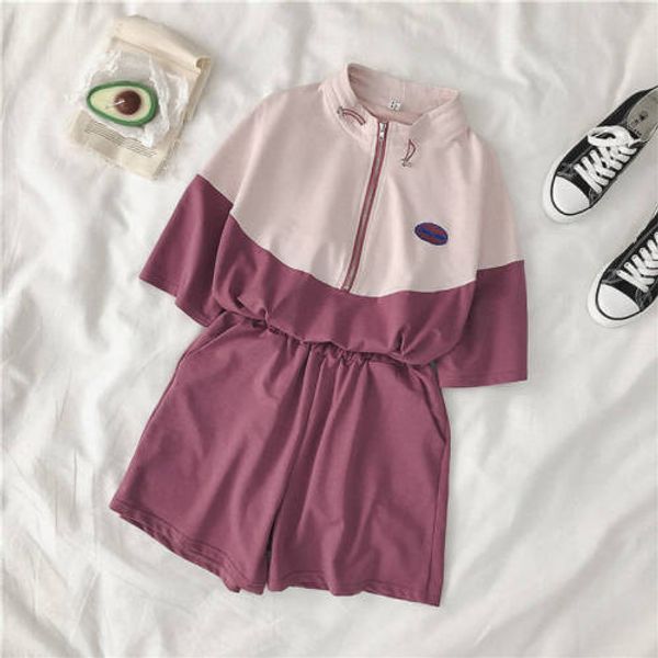 2019 tracksuit cartoon women pacthwork set outfit fashion cute 2 pieces suits casual overalls jumpsuits workout clothing black, White;red
2019 tracksuit cartoon women pacthwork set outfit fashion cute 2 pieces suits casual overalls jumpsuits workout clothing black, White;red