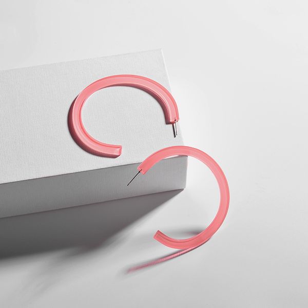 qingdao earrings simple transparent acetic acid second gram force board candy xia caishai woman fund will ear circle, Golden;silver
qingdao earrings simple transparent acetic acid second gram force board candy xia caishai woman fund will ear circle, Golden;silver