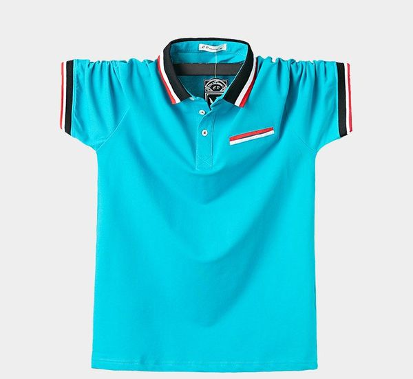 2020 new lapel half-sleeved polo shirt office casual plus fat increase short-sleeved t-shirt men oversize men's summer, White;black
2020 new lapel half-sleeved polo shirt office casual plus fat increase short-sleeved t-shirt men oversize men's summer, White;black