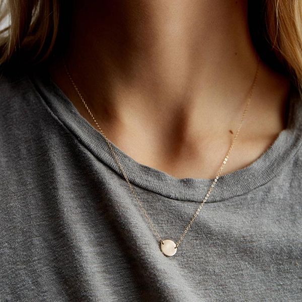 fashion gold chain stainless steel necklace women korean punk round pendants necklaces lady long choker necklace jewelry collier, Golden;silver
fashion gold chain stainless steel necklace women korean punk round pendants necklaces lady long choker necklace jewelry collier, Golden;silver