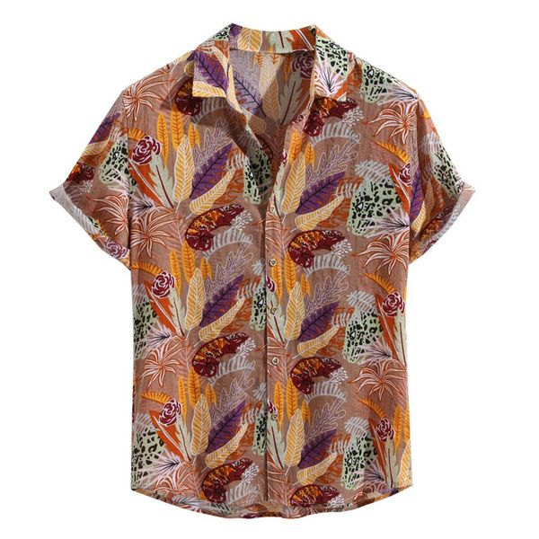 klv shirts men's cotton linen printed turn down collar short sleeve loose casual shirt hawaiian vintage shirt leaf printing, White;black
klv shirts men's cotton linen printed turn down collar short sleeve loose casual shirt hawaiian vintage shirt leaf printing, White;black