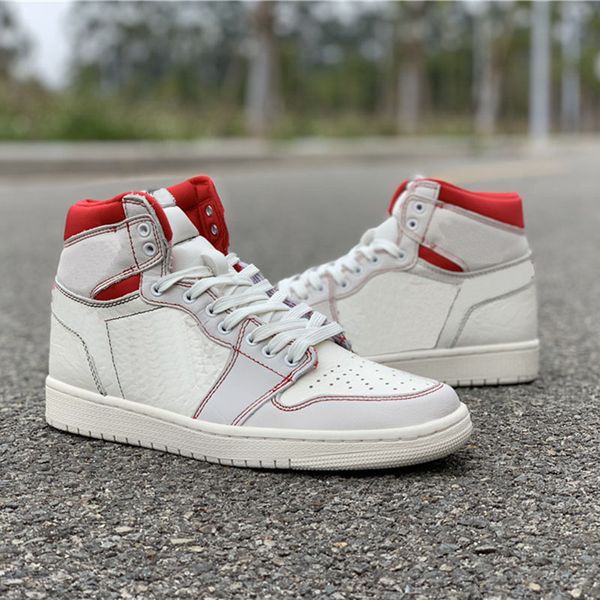 2019 OG SailRed High Basketball Shoes Mens Women Retro Fashion Trainers Sneakers Comfortable Leather Sport Shoes
2019 OG SailRed High Basketball Shoes Mens Women Retro Fashion Trainers Sneakers Comfortable Leather Sport Shoes