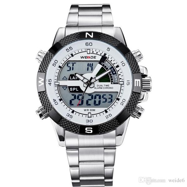 weide wh1104 new products mens stainless watches, quartz analog dual time zone luxury mens watches, water resistant wristwatch, Slivery;brown
weide wh1104 new products mens stainless watches, quartz analog dual time zone luxury mens watches, water resistant wristwatch, Slivery;brown