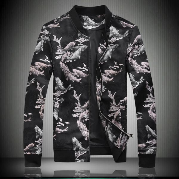 baseball collar printed youth classic style jacket men coat new autumn casual fashion slim fit long sleeve business, Black;brown
baseball collar printed youth classic style jacket men coat new autumn casual fashion slim fit long sleeve business, Black;brown