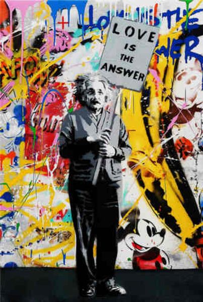 mr brainwash oil painting on canvas urban art decor love is the answer wall art home decor handpainted &hd print 191020
mr brainwash oil painting on canvas urban art decor love is the answer wall art home decor handpainted &hd print 191020