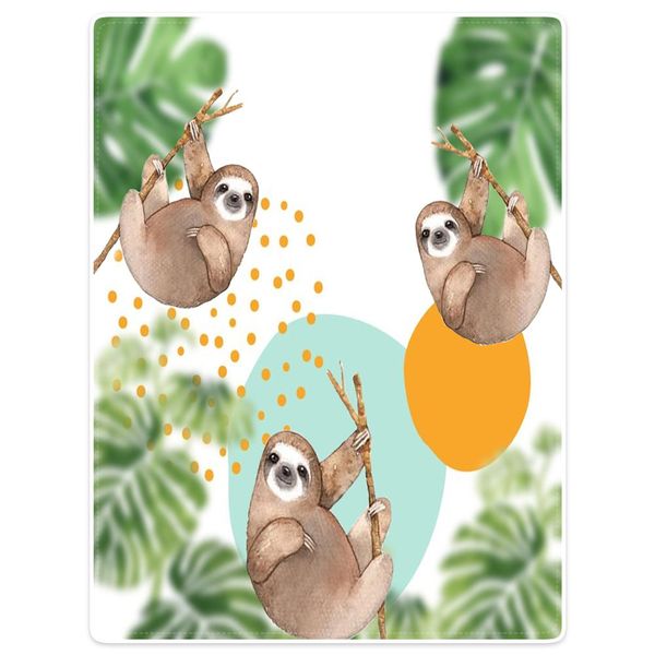 blankets cobertor warmth soft plush sofa bed throw a blanket plaid tropical plants cute sloth green
blankets cobertor warmth soft plush sofa bed throw a blanket plaid tropical plants cute sloth green
