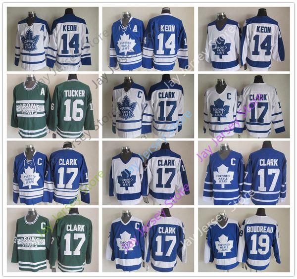 Toronto Maple Leafs Jersey Ice Hockey CCM Old Time 14 Dave Keon 16 Darcy Tucker 17 Wendel Clark 19 Bruce Boudreau 21 Borje Salming
Toronto Maple Leafs Jersey Ice Hockey CCM Old Time 14 Dave Keon 16 Darcy Tucker 17 Wendel Clark 19 Bruce Boudreau 21 Borje Salming