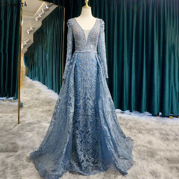 charming dubai blue evening dresses 2019 luxury long sleeves evening gowns v-neck handmade flowers crystal formal dress, White;black
charming dubai blue evening dresses 2019 luxury long sleeves evening gowns v-neck handmade flowers crystal formal dress, White;black