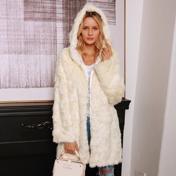 autumn winter coat women hoodies warm faux fur coat elegant jackets solid parka hooded outerwear fur jackets female overcoat, Black
autumn winter coat women hoodies warm faux fur coat elegant jackets solid parka hooded outerwear fur jackets female overcoat, Black