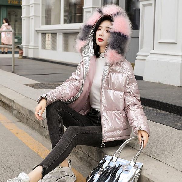 women winter jackets coats hooded real fur coat female autumn natural warm puffer fur coats casual ladies thick parkas, Black
women winter jackets coats hooded real fur coat female autumn natural warm puffer fur coats casual ladies thick parkas, Black