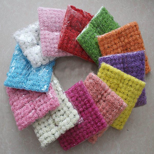 144pcs 2cm mini foam rose artificial flower bouquet multicolor diy wedding flower decoration scrapbooking fake rose
144pcs 2cm mini foam rose artificial flower bouquet multicolor diy wedding flower decoration scrapbooking fake rose