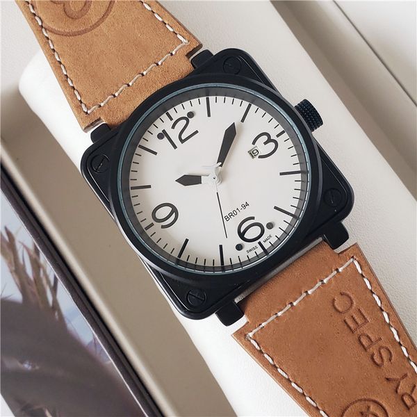 brand unique mens watches mechanical automatic movement br watches for men leather strap designer waterproof watch dropship, Slivery;brown
brand unique mens watches mechanical automatic movement br watches for men leather strap designer waterproof watch dropship, Slivery;brown