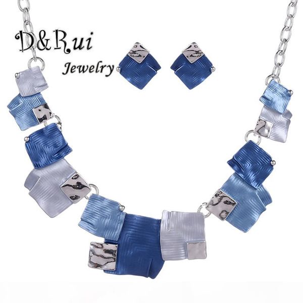 fashion african costume jewelry sets chain women enamel square geometric necklaces set 2019 summer silver chain trendy earrings
fashion african costume jewelry sets chain women enamel square geometric necklaces set 2019 summer silver chain trendy earrings