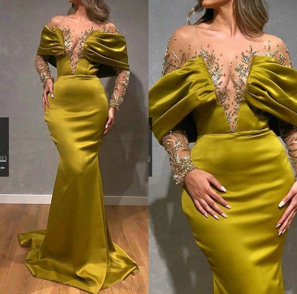 elegant beaded mermaid evening gowns 2020 sheer jewel neck formal wear party dress prom dresses plus size abendkleider robe de soiree, Black;red
elegant beaded mermaid evening gowns 2020 sheer jewel neck formal wear party dress prom dresses plus size abendkleider robe de soiree, Black;red
