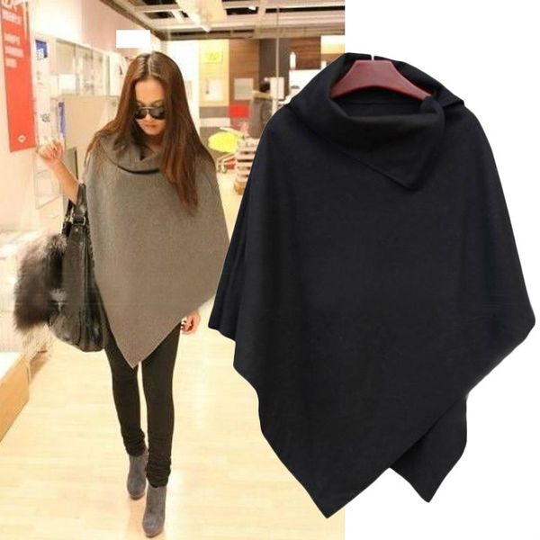 jackets coats new fashion irregular loose cloak women casual spring autumn cape coat, Black
jackets coats new fashion irregular loose cloak women casual spring autumn cape coat, Black