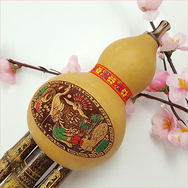 handmade chinese traditional hulusi black bamboo gourd cucurbit flute people musical instrument key c for beginners
handmade chinese traditional hulusi black bamboo gourd cucurbit flute people musical instrument key c for beginners
