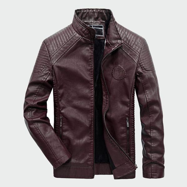 men's leather jackets autumn winter pu coat men plus velvet outerwear biker motorcycle male jacket mens brand clothing 6xl, Black
men's leather jackets autumn winter pu coat men plus velvet outerwear biker motorcycle male jacket mens brand clothing 6xl, Black