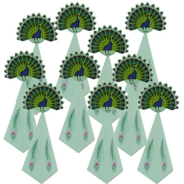 25pcs peacock shape candy boxes subulate chocolate container for wedding themed birthday party decorations
25pcs peacock shape candy boxes subulate chocolate container for wedding themed birthday party decorations