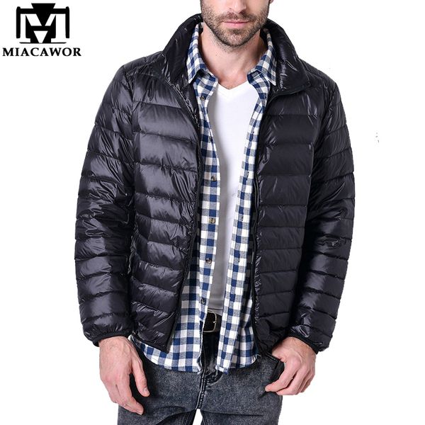 miacawor down jacket men ultralight casual winter jacket jaqueta masculina korean down coat male streetwear plus size 5xl j629, Black
miacawor down jacket men ultralight casual winter jacket jaqueta masculina korean down coat male streetwear plus size 5xl j629, Black