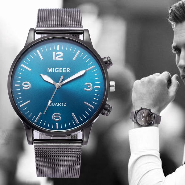 men watch business mesh belt strap sports fashion simulated quartz watches zegarki meskie relojes para hombre marca de lujo, Slivery;brown
men watch business mesh belt strap sports fashion simulated quartz watches zegarki meskie relojes para hombre marca de lujo, Slivery;brown