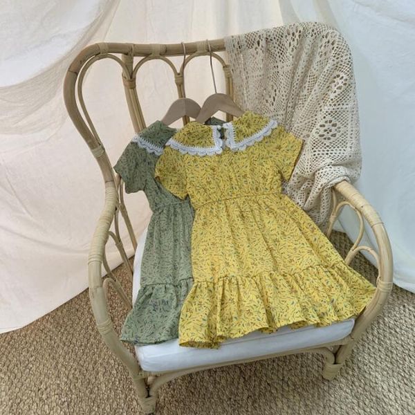 girls flower dress 2020 summer baby girls floral print lace collar princess dresses children's dress kids clothes wholesale, Red;yellow
girls flower dress 2020 summer baby girls floral print lace collar princess dresses children's dress kids clothes wholesale, Red;yellow