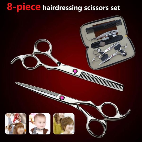flat cut straight cut teeth thin set hairdressing scissors tool set of 8 professional hairdressing scissors
flat cut straight cut teeth thin set hairdressing scissors tool set of 8 professional hairdressing scissors