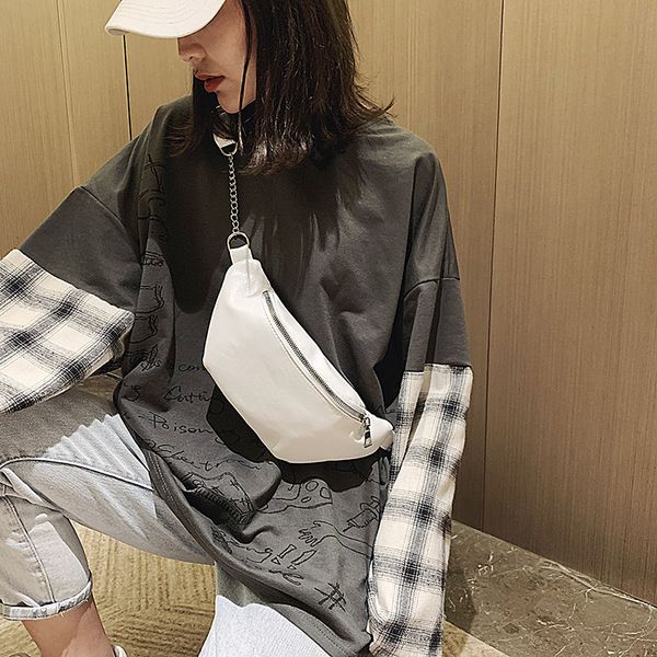 2020 new women's shoulder bag fashion litchi leather women's small waist bag simple messenger chain triangle
2020 new women's shoulder bag fashion litchi leather women's small waist bag simple messenger chain triangle