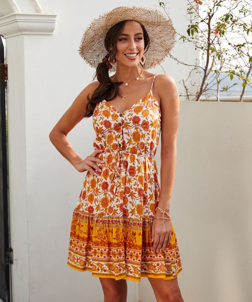 summer womens holiday dresses with printed new fashion women beach sleeveless dresses deep v-neck dress 6 colors size s-2xl, Black;gray
summer womens holiday dresses with printed new fashion women beach sleeveless dresses deep v-neck dress 6 colors size s-2xl, Black;gray