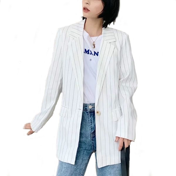 fashion notched collar coats feminine streetwear vintage women striped jackets suits office ladies girls elegant loose coat chic, Black;brown
fashion notched collar coats feminine streetwear vintage women striped jackets suits office ladies girls elegant loose coat chic, Black;brown