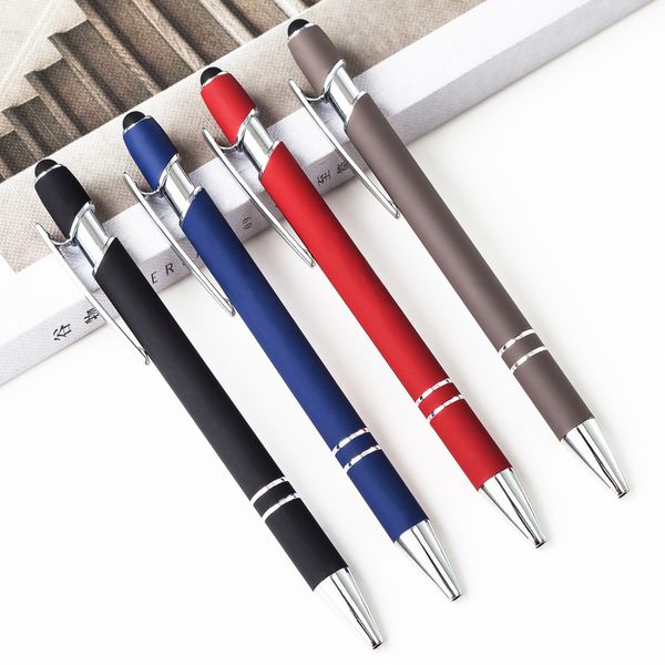 creative metal multi-function ballpoint pen for writing capacitive touch handwriting touch screen pen kawaii office stationery, Blue;orange
creative metal multi-function ballpoint pen for writing capacitive touch handwriting touch screen pen kawaii office stationery, Blue;orange