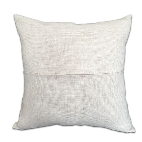 16x16 blank linen pocket pillow case plain poly burlap books cushion pillow cover for personalized sublimation
16x16 blank linen pocket pillow case plain poly burlap books cushion pillow cover for personalized sublimation