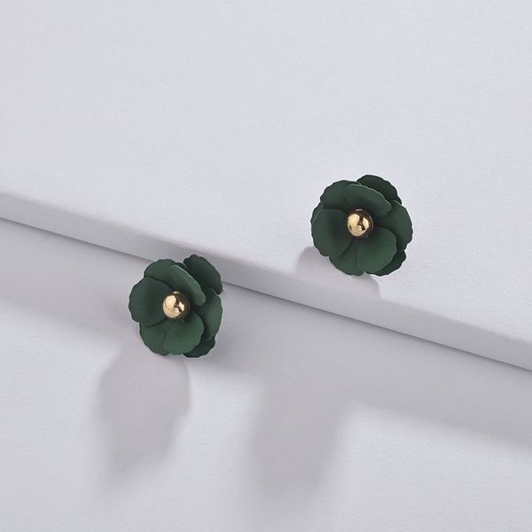2019 fall trendy fashion flowers of many colors ear stud earrings are suitable for social weddings for women, Silver
2019 fall trendy fashion flowers of many colors ear stud earrings are suitable for social weddings for women, Silver