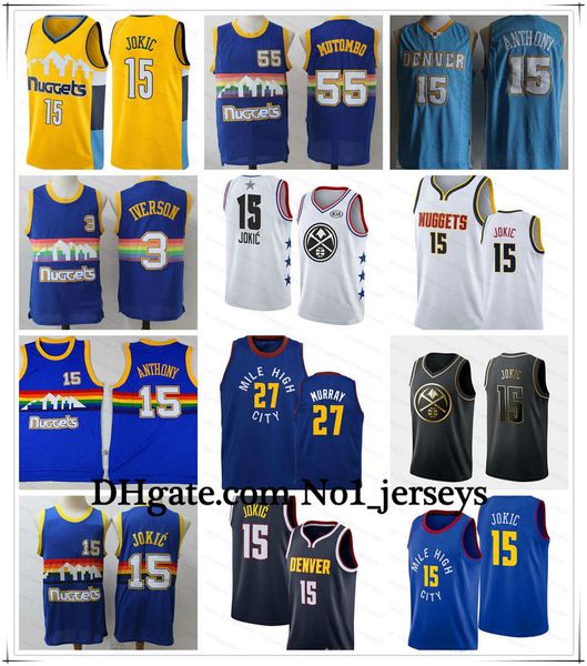 15 jokic dikembe 55 mutombo allen 3 iverson carmelo 15 anthony jamal 27 murray stitched basketball jerseys denver nuggets nba, Black;red
15 jokic dikembe 55 mutombo allen 3 iverson carmelo 15 anthony jamal 27 murray stitched basketball jerseys denver nuggets nba, Black;red
