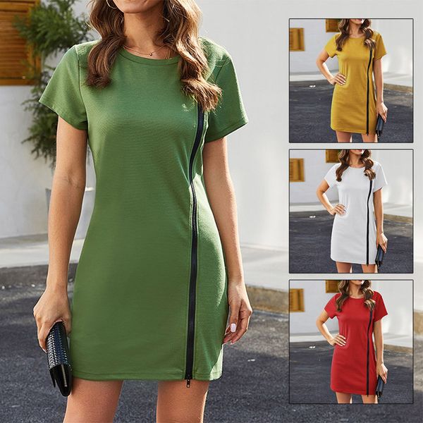 casual dresses woman fashion bodycon harajuku streetwear mini dress 2021 side opening zipper design female, Black;gray
casual dresses woman fashion bodycon harajuku streetwear mini dress 2021 side opening zipper design female, Black;gray